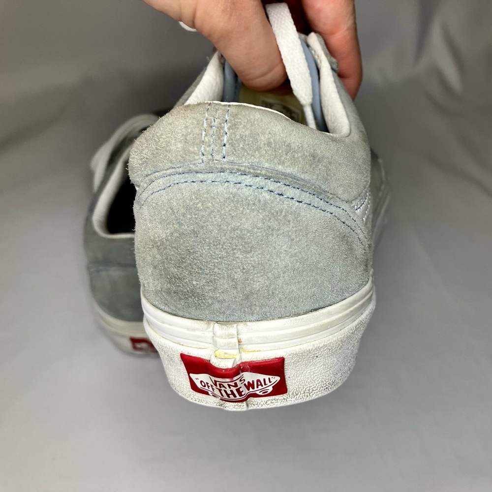 Vans Men’s and Women’s Old Skool Sneaker in Drizzle Grey Suede - Picture 6 of 11